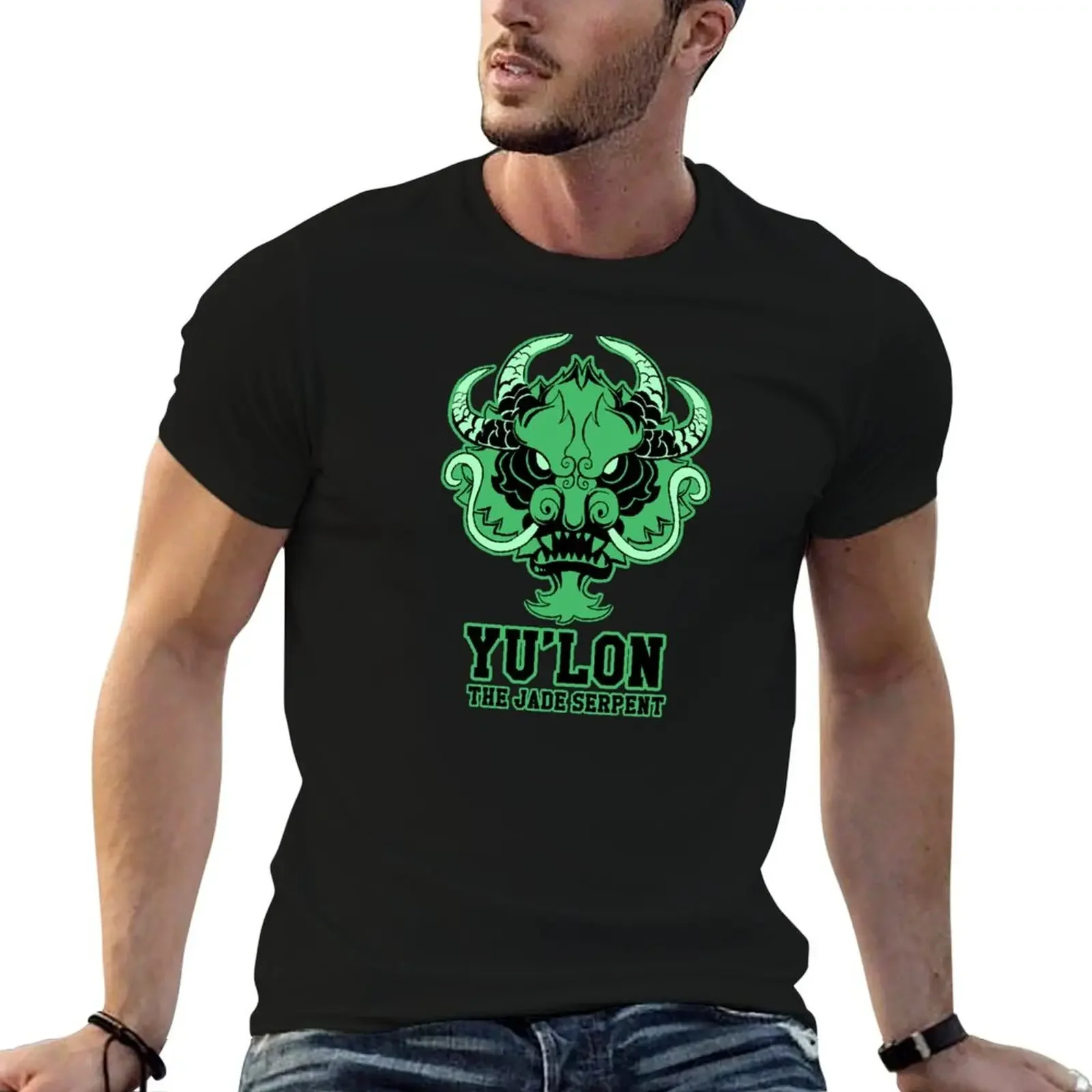 Yu'lon T-Shirt sports fans vintage t shirts cute tops hippie clothes men clothes