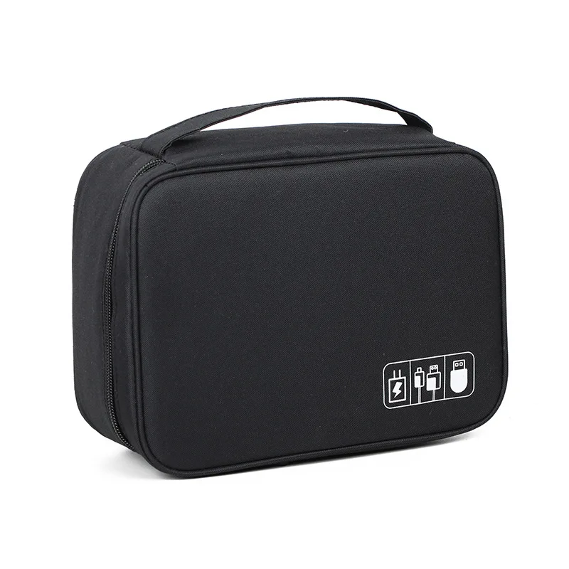 NEW Data Cable Storage Bag Large Size Travel Organizer Bag Portable USB Data Line Charger Plug Storage BagTravel Cable Organizer
