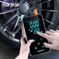 Dual Screen Digital Display Car Air Compressor Air Pump Portable Cordless Tire Inflator Pump for Motorcycle Bicycle Inflatable