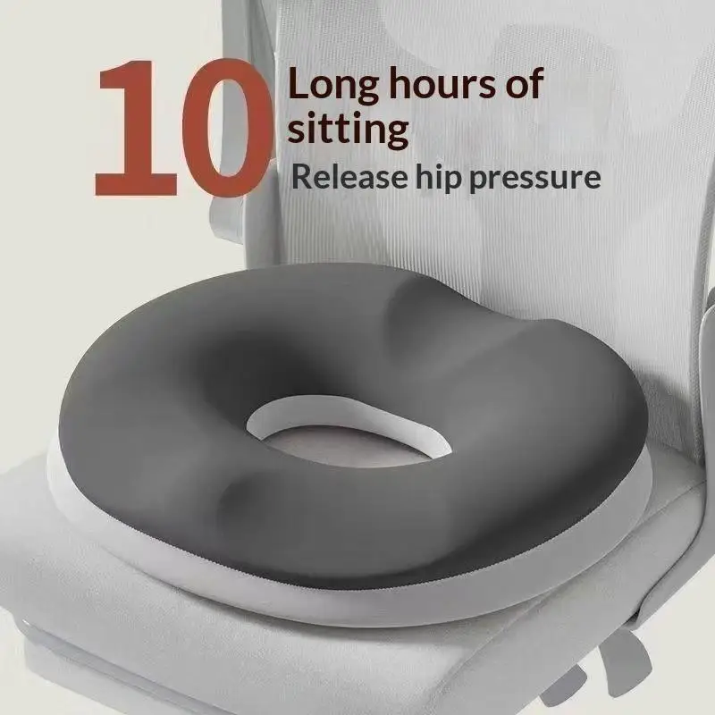 【MO】Pillow Comfort Donut Seat Cushion Sofa Hemorrhoid Memory Foam Anti Hemorrhoid Massage Tailbone Pillow Car Seat Cushion Gifts