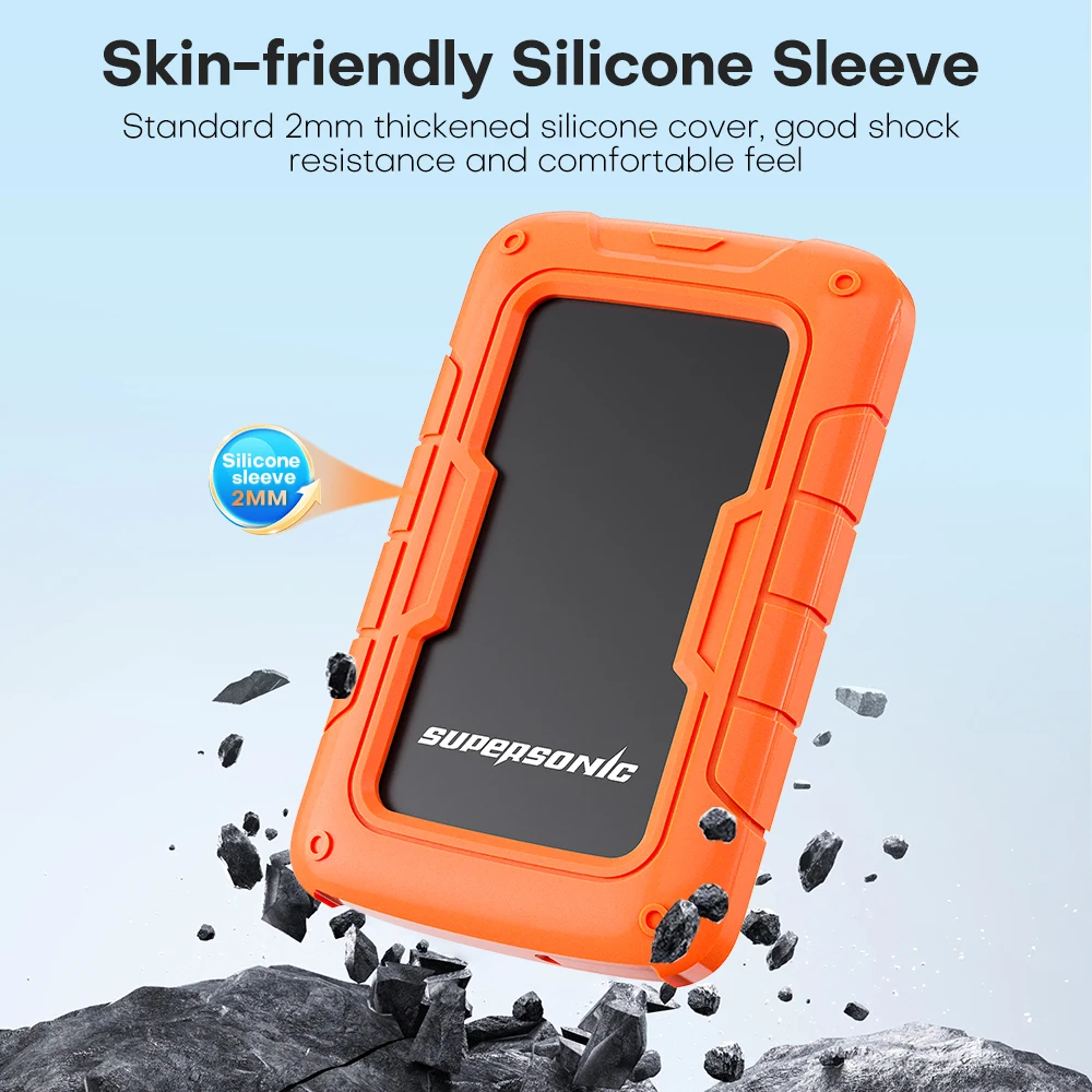 محرك الأقراص الصلبة الخارجي المحمول كوداك 5 جيجابت في الثانية USB3.0 قرص صلب خارجي 500 جيجا 1 تيرا بايت تخزين ذو سعة كبيرة PS4/Xbox/PC وفيديو 4K