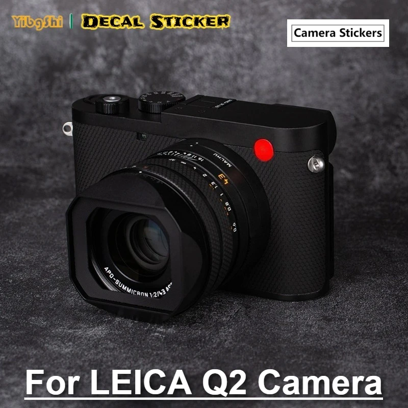 

Защитная виниловая пленка-наклейка для камеры LEICA Q2, антицарапийное покрытие для корпуса камеры Q2