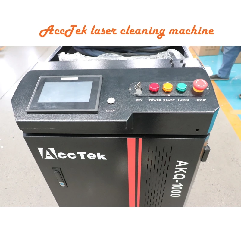 

Portable Laser Cleaner 1000W 1500W 2000W 3000W Lazer Cleaning Machine For Metal
