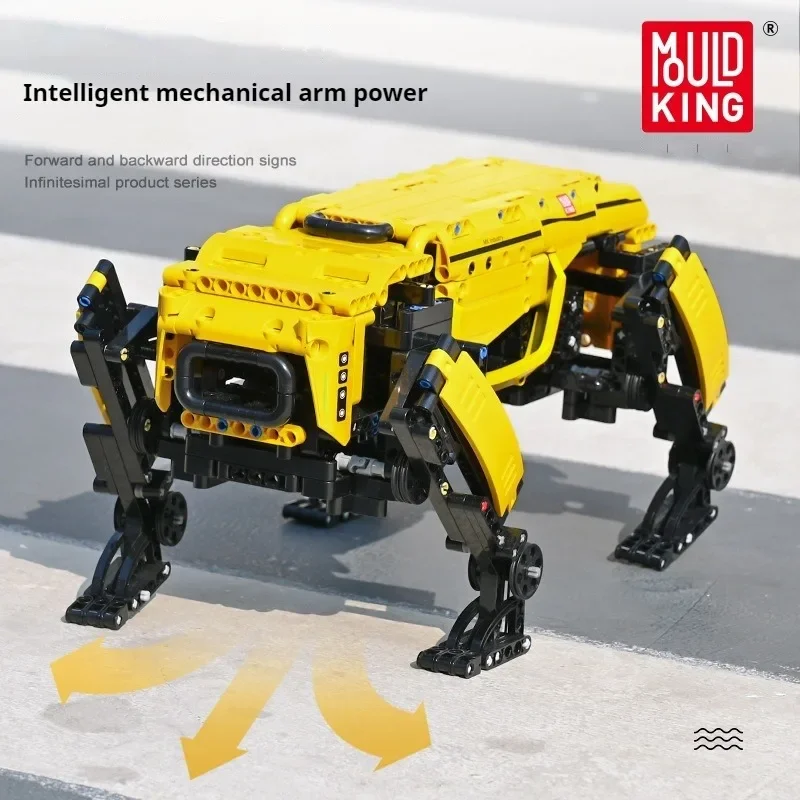 Technical Robot Toys The RC Motorized Boston Dynamics Big Dog Model AlphaDog Building Blocks Bricks Toys for Kid Christmas Gifts