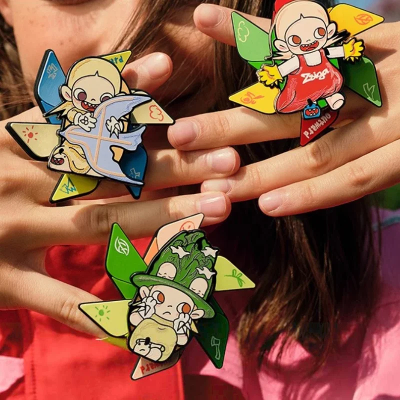 

Genuine Zsiga People Walking Along The Route Series Surprise Blind Box Car Aromatherapy Windmill Ornaments Peripheral Model Gift