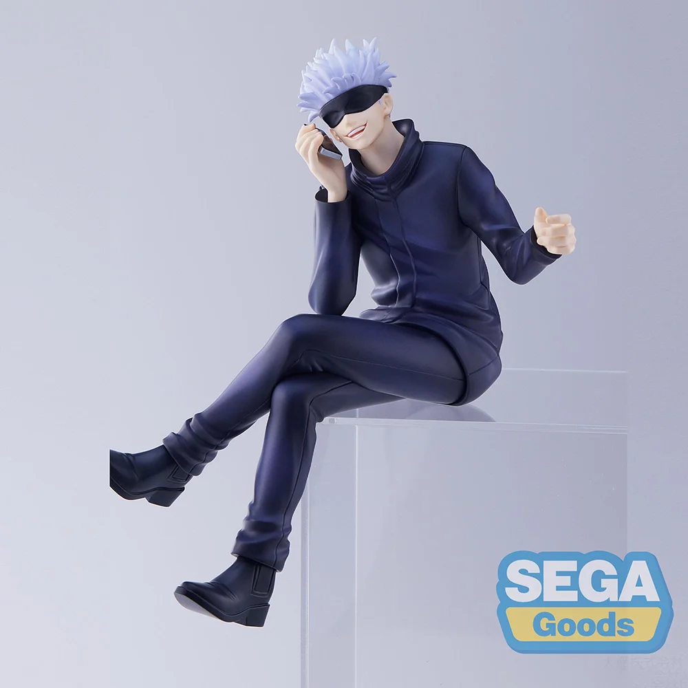 متوفر في المخزون الأصلي سيجا جوجوتسو كايسن جوجو ساتورو الرد على الهاتف بولي كلوريد الفينيل شخصيات كرتونية عمل نموذج لجسم اللعب المقتنيات الهدايا