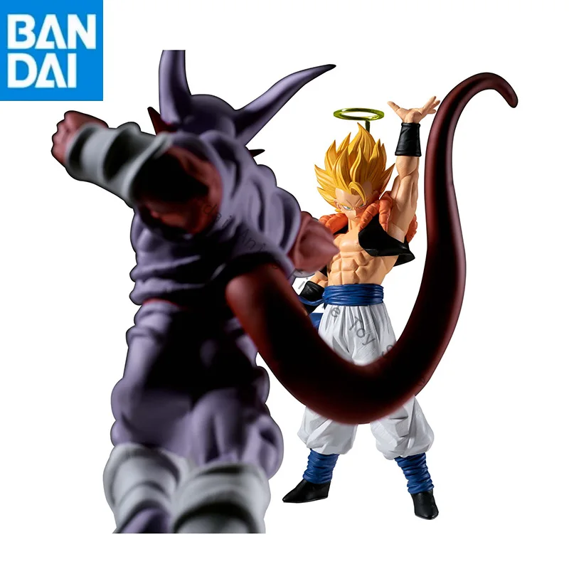 En stock Original véritable BANDAI NAMCO BANPRESTO DRAGON BALL Z MATCH MAKERS Gogeta VS Janemba PVC 17 cm Figure modèle jouet cadeau