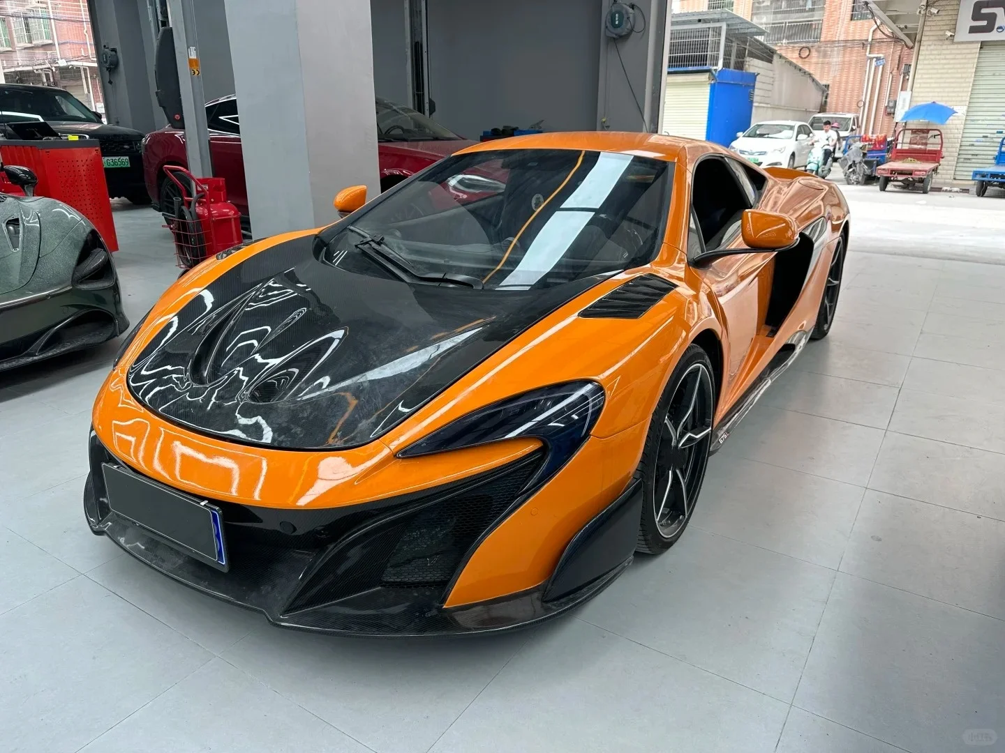 675LT Style Body Kit for  MP4-12C 650S 2011-2017 - Dry Carbon Fiber Upgrade