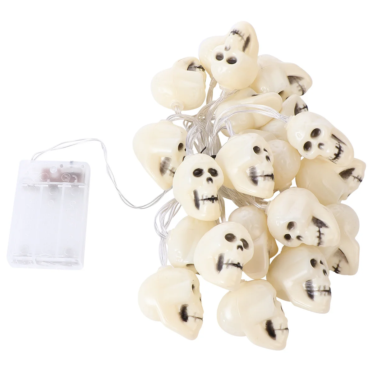 

1Pcs Halloween Skull String Decorative LED Light for Room Party Garden Outdoor Indoor Shop Festive Atmosphere String Lamp