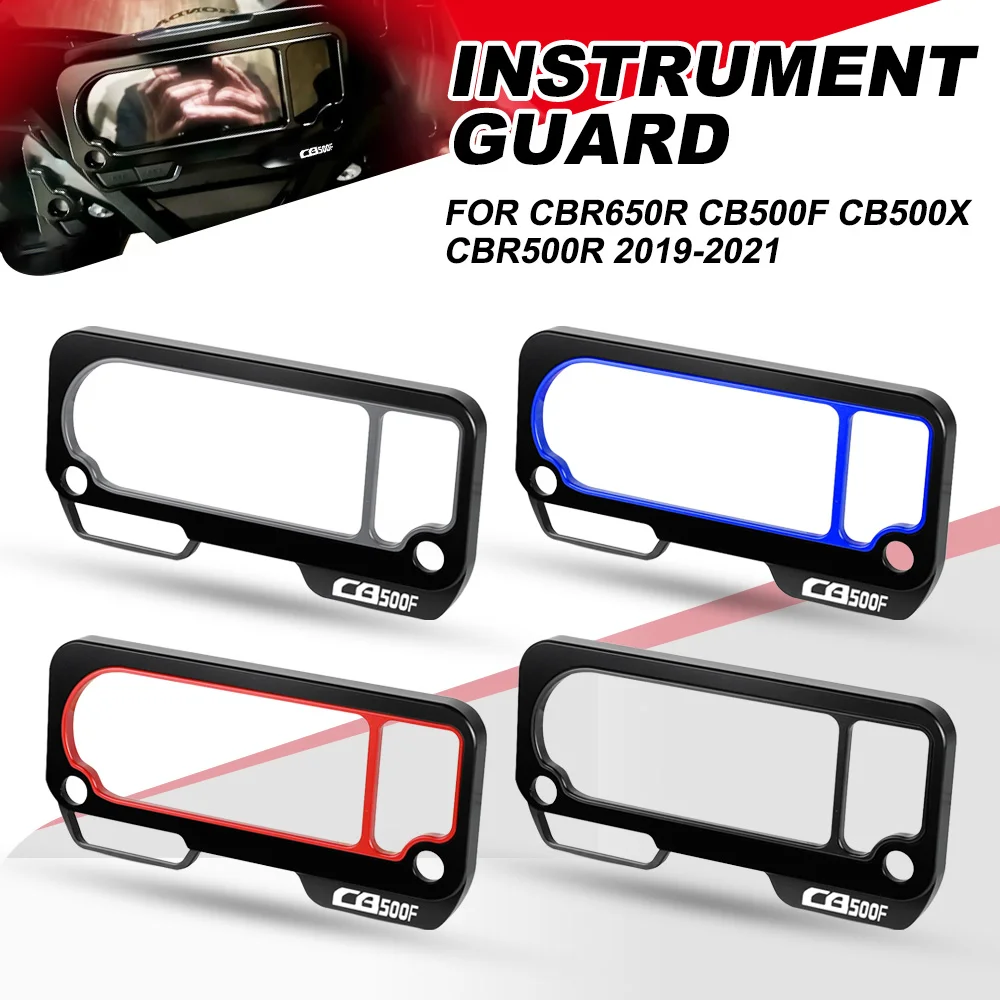 

Motorcycle Frame Screen Instrument Meter Case Guard Cover Accessories FOR HONDA CBR650R CB500F CB500X CBR500R 2019 2020 2021