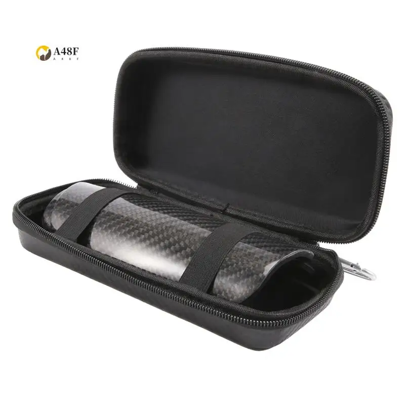 

A48F-Carbon Fiber Soccer Shin Guards With Carry Case Breathable Professional Hard Shin Pad For Kid,Youth,Adult
