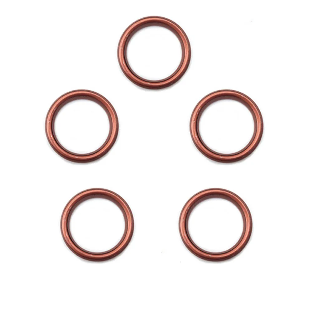 

Motorcycle Exhaust Gaskets Noise Reducer Pipe Gasket 5pcs CG125 for 150cc - 200cc moped scooter motorcycle.