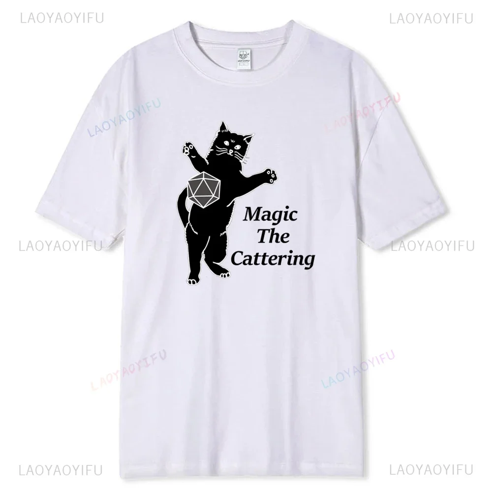 Magic The Gathering Men Cotton T-shirts Unisex Y2k Man Clothes Short Sleeve Women T-shirt Streetwear Funny Gifts Vintage Tops