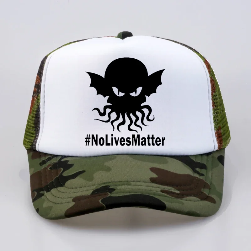 No Lives Matter Hat High Quality Baseball Cap For Men Women Hip Hop mesh Snapback Defeated In Battle Cap