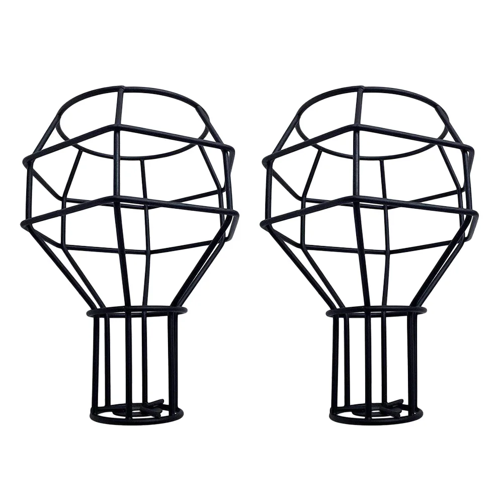 

2pcs Retro Bird Cage Lamp Shade Wrought Iron Vintage Pendant Light Cover For Home Hotel Dorm Decor Iron Art Lampshade Chandelier