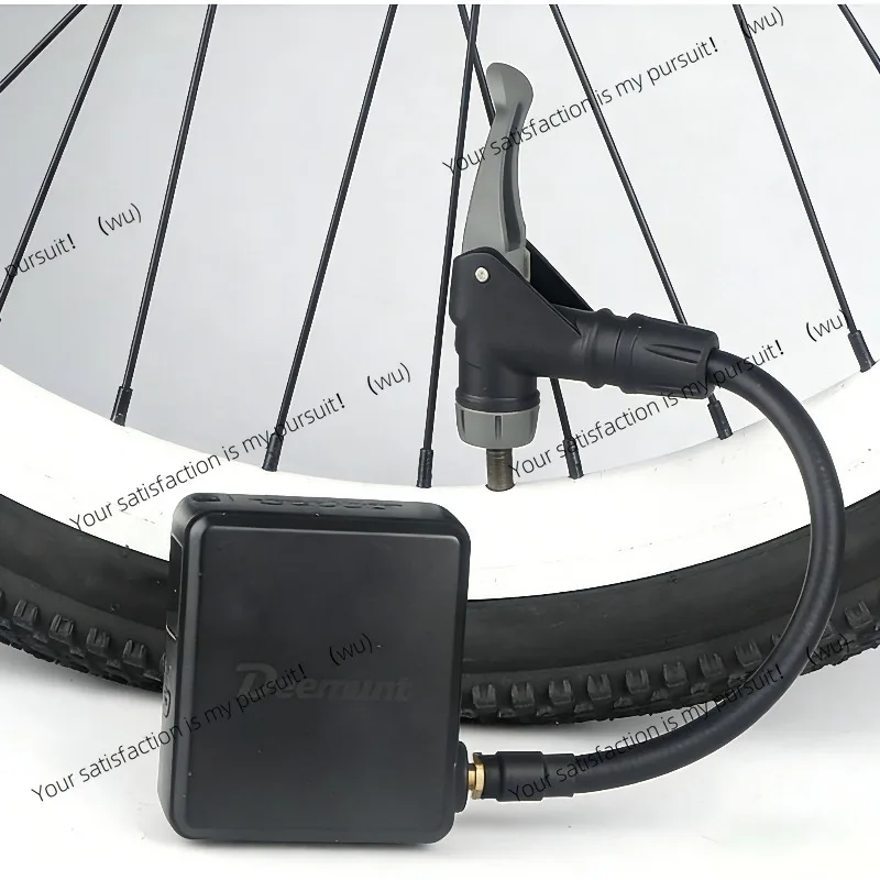 Inflatable Extension Tube Adapter for Schrader and Presta Valves Bicycle Pump Hose Conversion Head