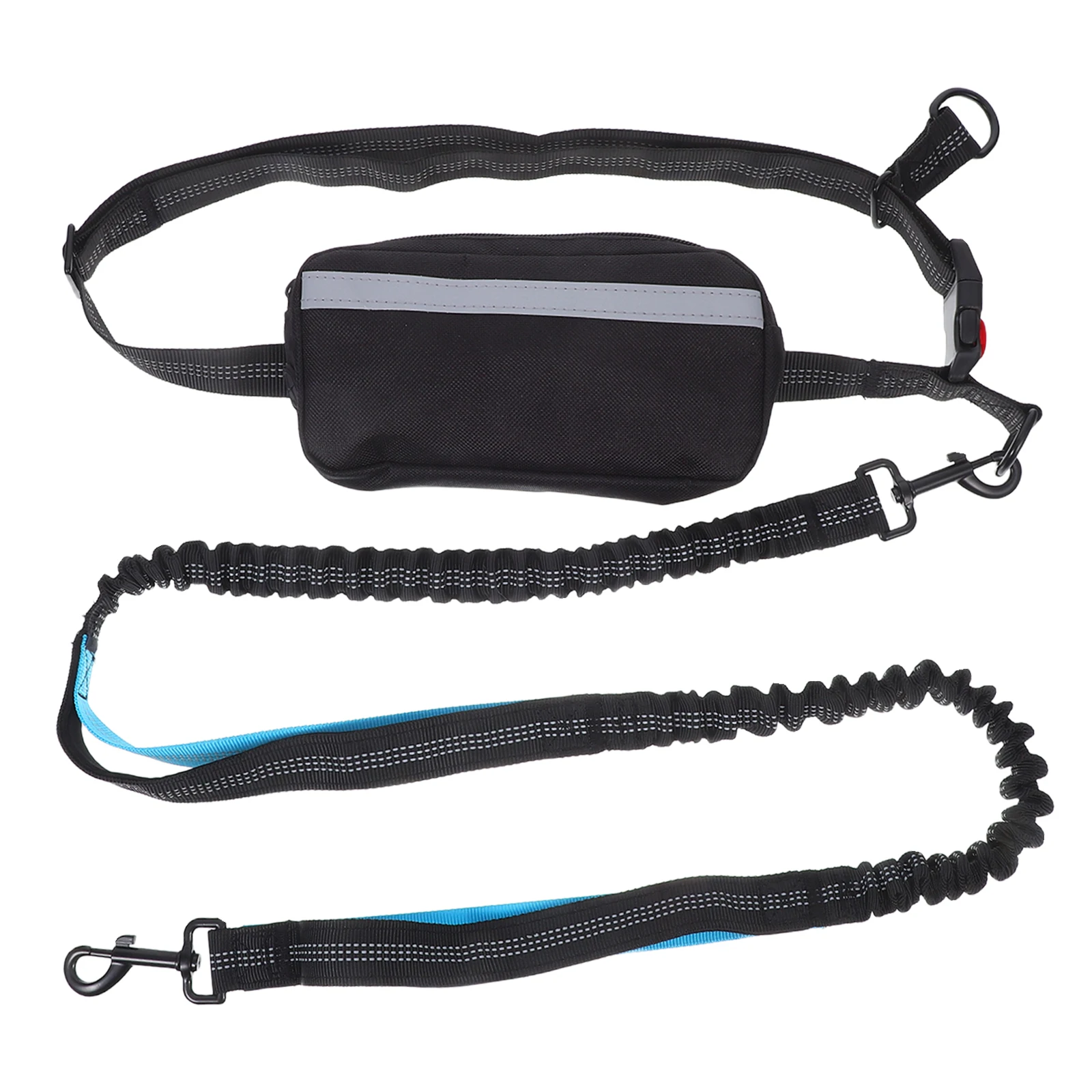 

Pet Running Waist Bag Rope Bungee Lead for Dogs Body Leash Walking Belt Jogging Backpack Chain Reflective Elastic Dog Leash