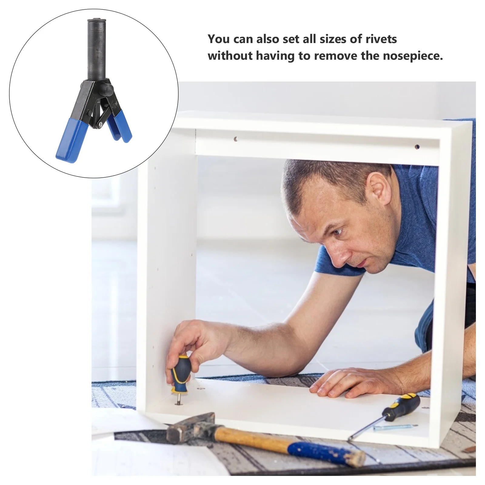 1 مجموعة المهنية آلة المبرشم الصغيرة الأسود الأساسية سحب أداة اليد استخدام السيارات تقليم ألواح الأبواب الربط 40 بولي المسامير #4