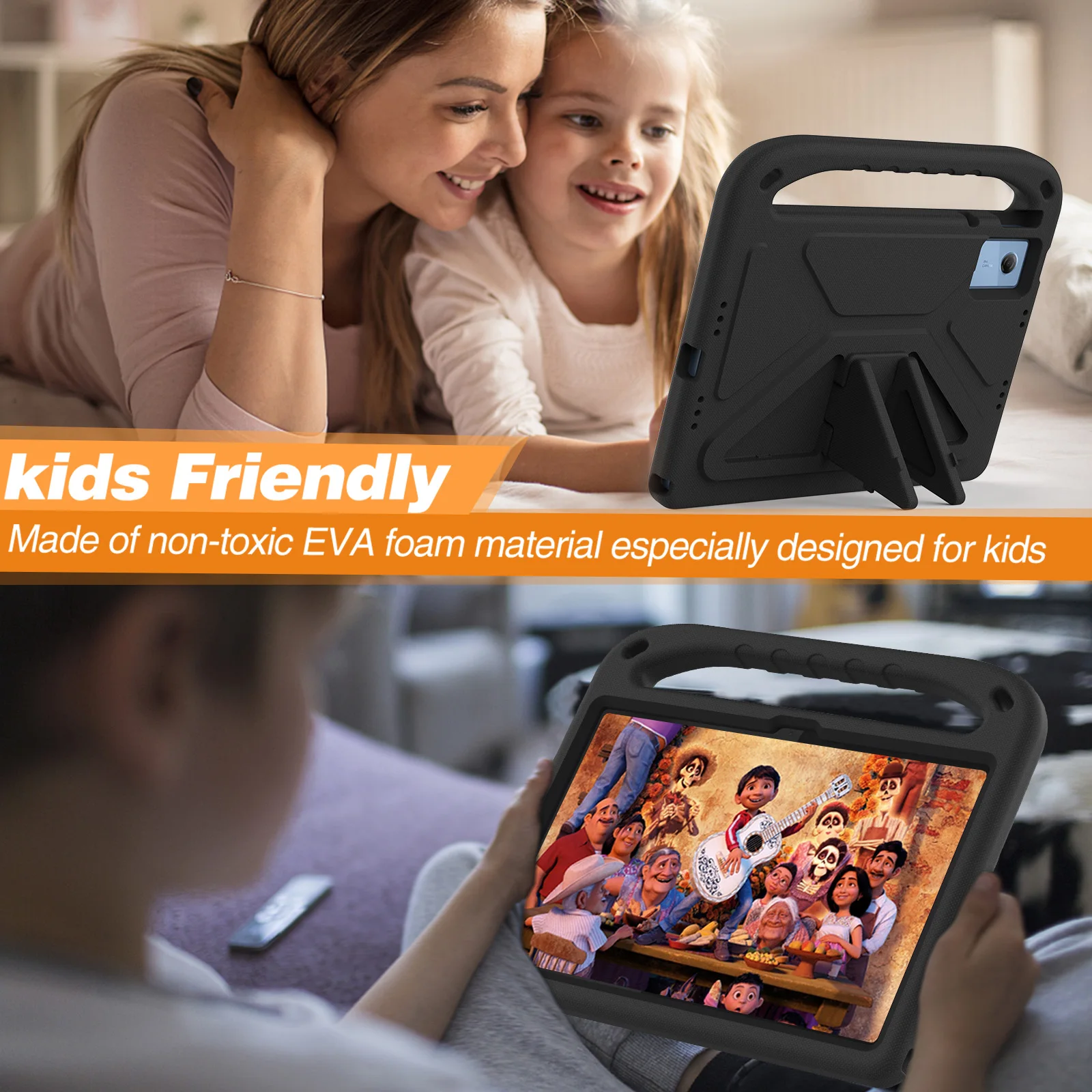 

Чехол-подставка из ЭВА для Lenovo Idea Tab K11 Gen2 Xiaoxin Pad 11 2025 TB335FC TB336FU TB336ZU, детский чехол с держателем для рук