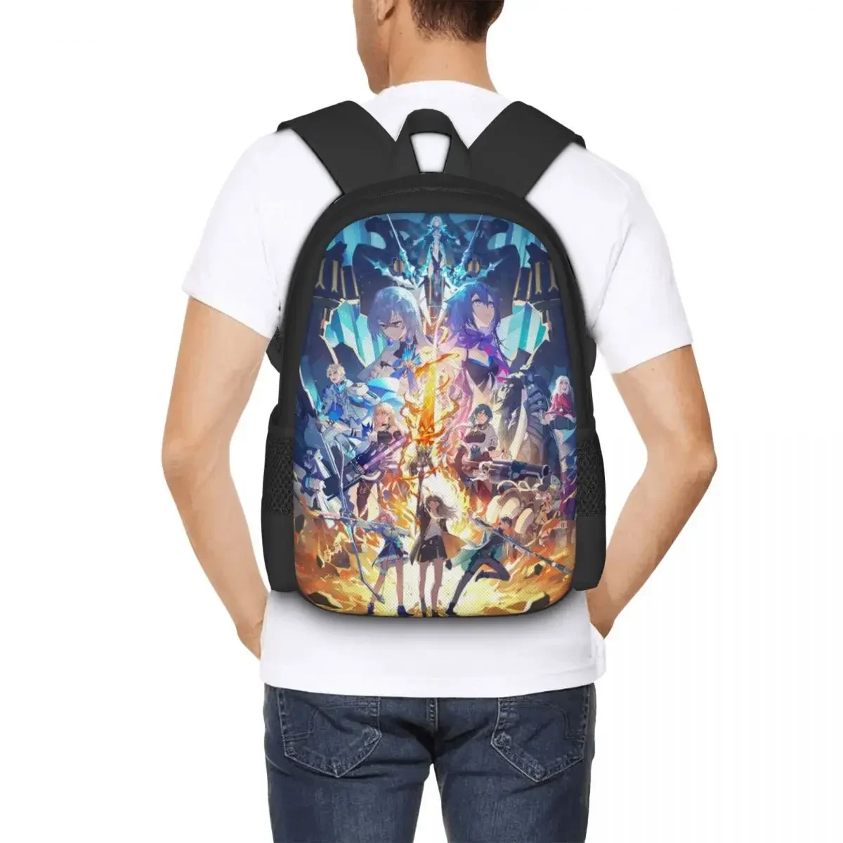 Дорожный рюкзак для ноутбука Honkai Star Rail, сумка для компьютера в деловом колледже, подарок для мужчин и женщин