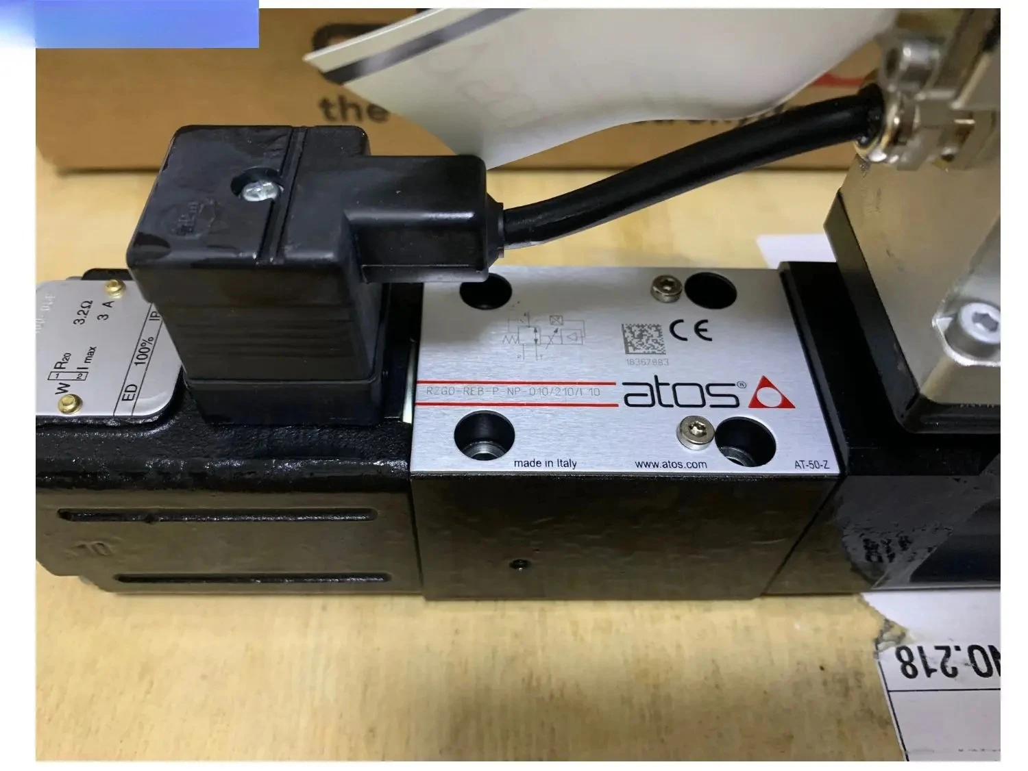 

Relief valve RZMO-P1-010/210 RZMO-P1-010/315