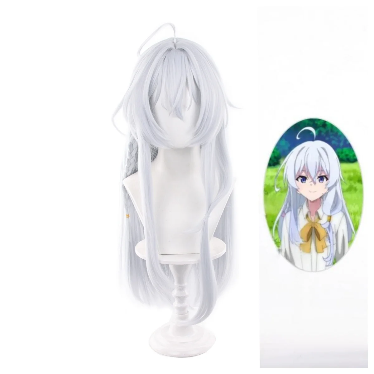 

Anime Wandering Witch Elaina Cosplay Wig Long Heat Resistant Hair for Women Halloween Party Costume Wigs + Wig Cap