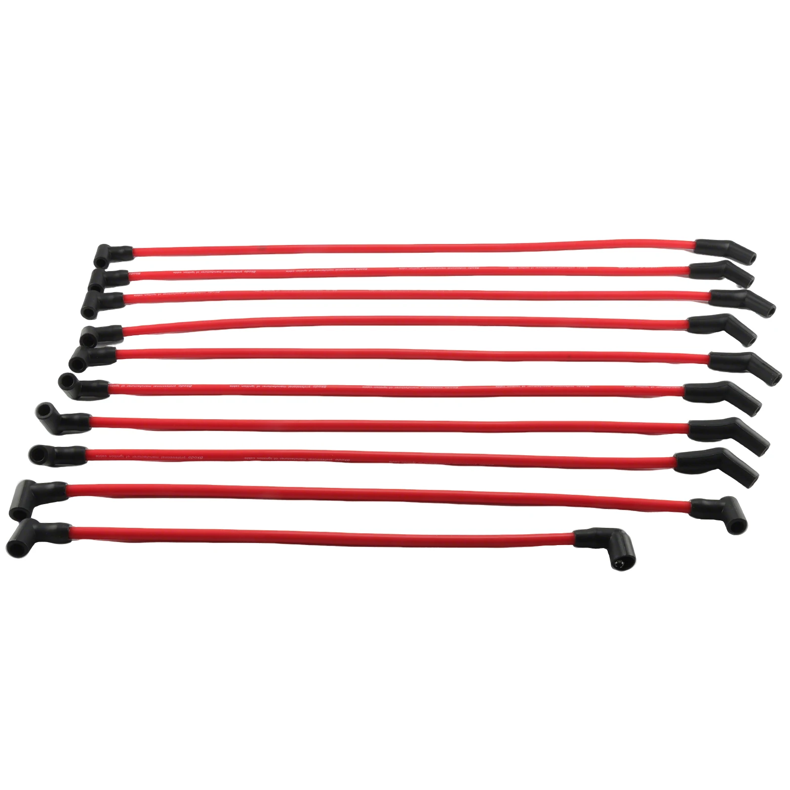 10.5 مللي متر الفقرة شرارة التوصيل سلك كابلات الإشعال 4677-5559 لفورد موستانج 1969-1995 F-150 V8 5.0L/5.8L M-12259-C301