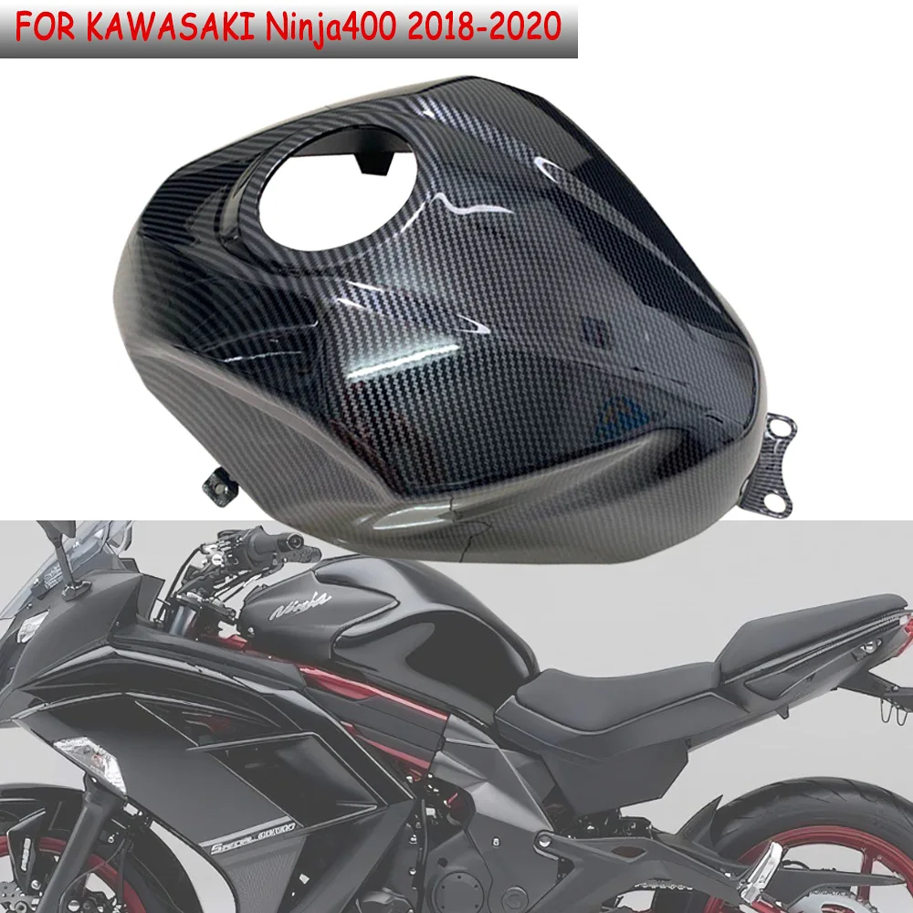 For Ninja400 2018-2020 NINJA250 2019-2021 Gas Tank Cover Fuel Tank Cover ABS Plastic NINJA400 Ninja250 Motorcycle Accessories