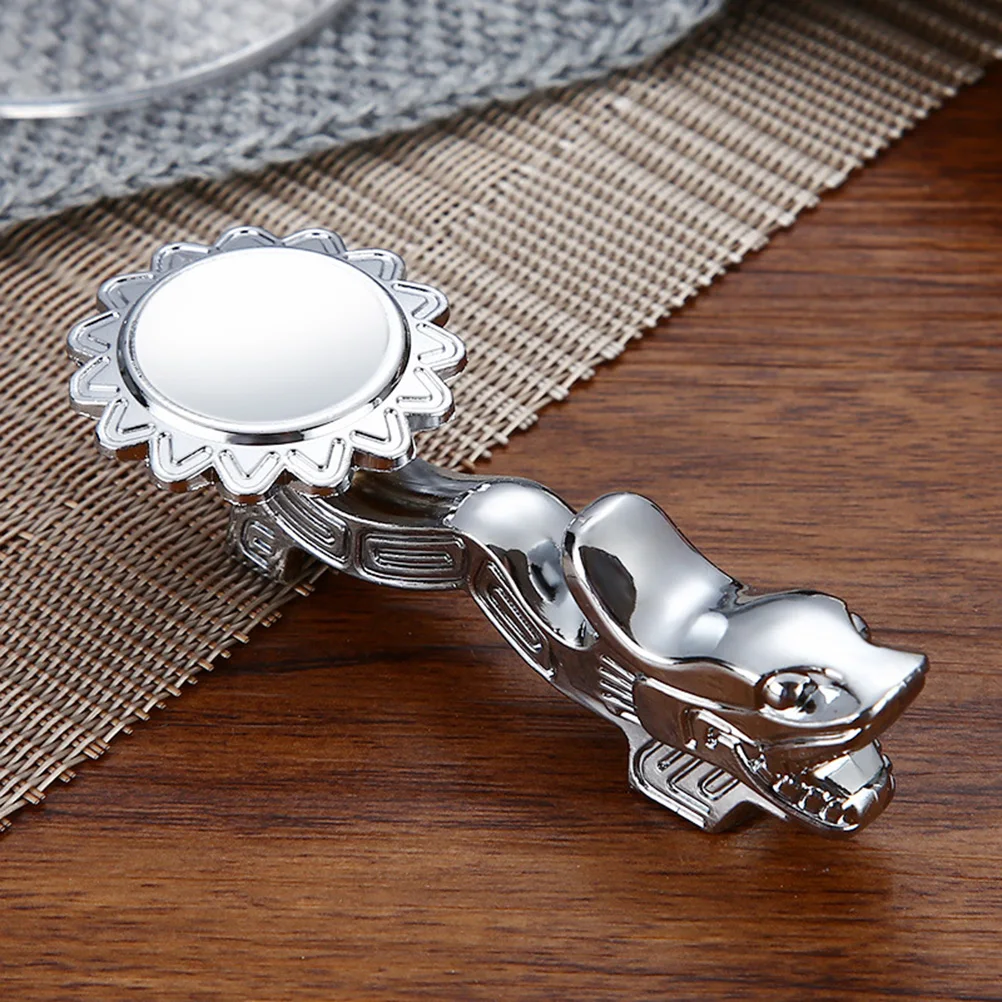 

Silver Chopstick Stand Zinc Alloy Holder Spoon for Dining Table Counter Chopsticks