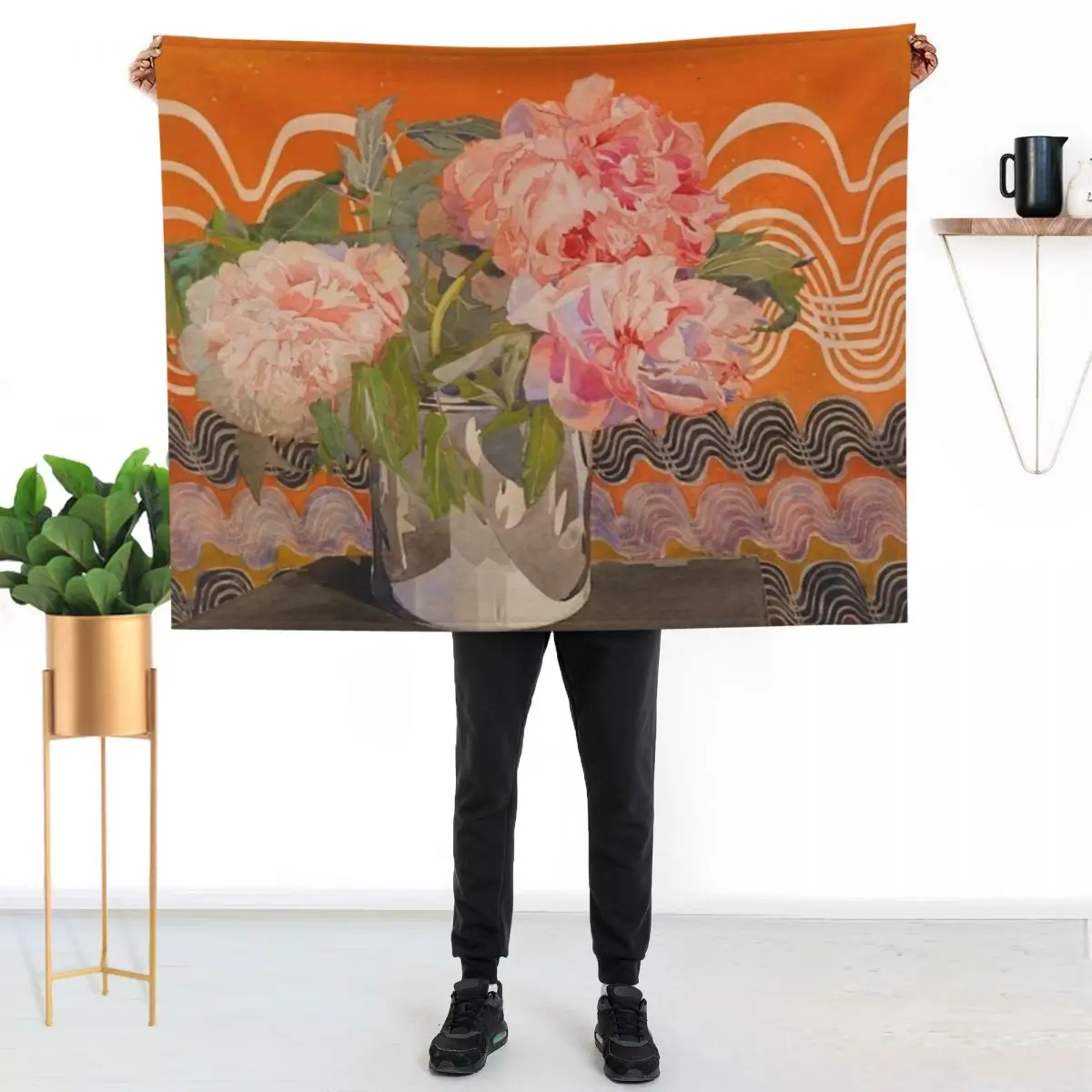 charles Rennie Mackintosh - flowers design Throw Blanket Baby Bed Fashionable Hairys for babies Blankets