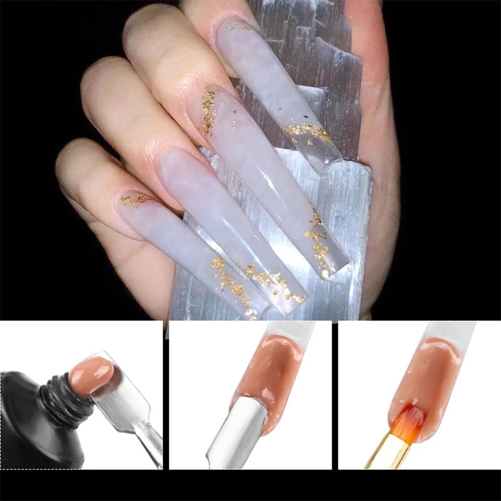 Outils de manucure en gel UV, extensions d'ongles en acrylique, faux-ongles, moule, N64.DIY, 120 pièces/boîte