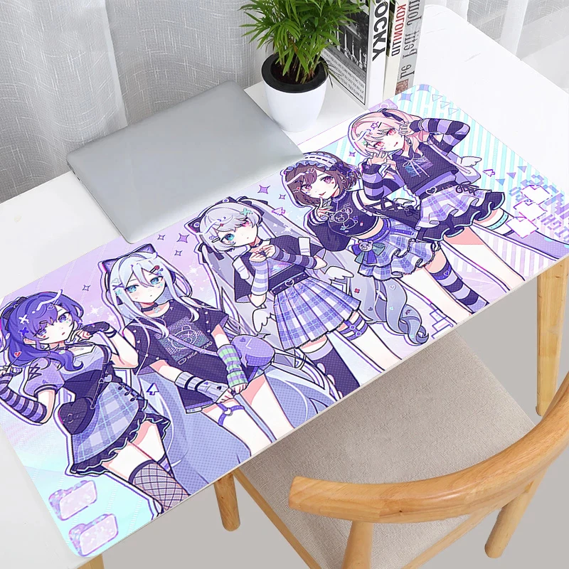 PJSK Project Sekai Colorful Stage Nightcord Mouse Pad PC Kawaii Keyboard Pad Anime Mousepad Gaming Accessories Desk Mat Carpet