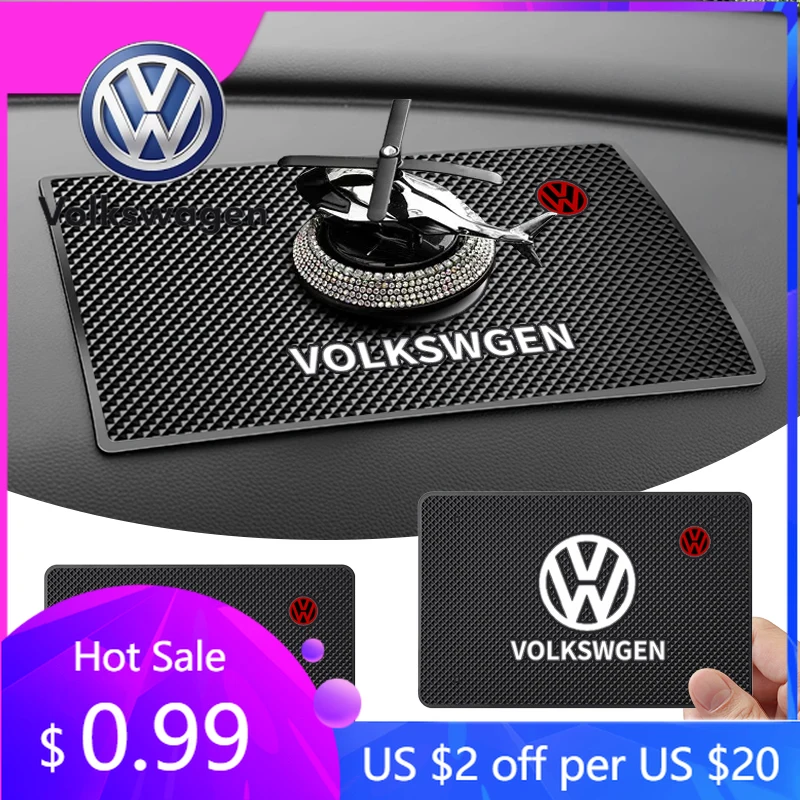 

Для VW Volkswagen Jetta MK5 гольф-автомобиль противоскользящие накладки на приборную панель держатель телефона липкие коврики аксессуары для Volkswagen VW Touran Beet