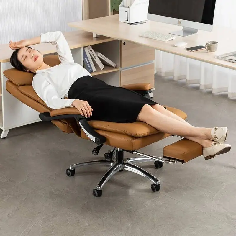 

Роскошное одноместное поворотное офисное кресло для комнаты, компьютерное игровое кресло, эргономичное кресло для отдыха, кресло-реклайнер