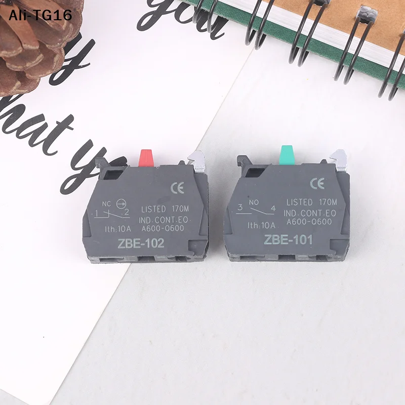 

【1a1】【A8】【AyS】XB4-XB5 High-strength Flame-retardant Contact Base 101- one Normally Open ZBE-102- one Normally Closed