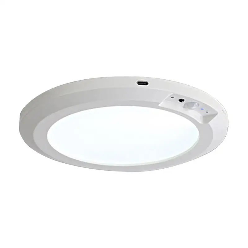 Bath Ceiling Lights Round LED Battery Powered Ceiling Lamp Wireless Ceiling Light With Remote Control Motion Activated LED