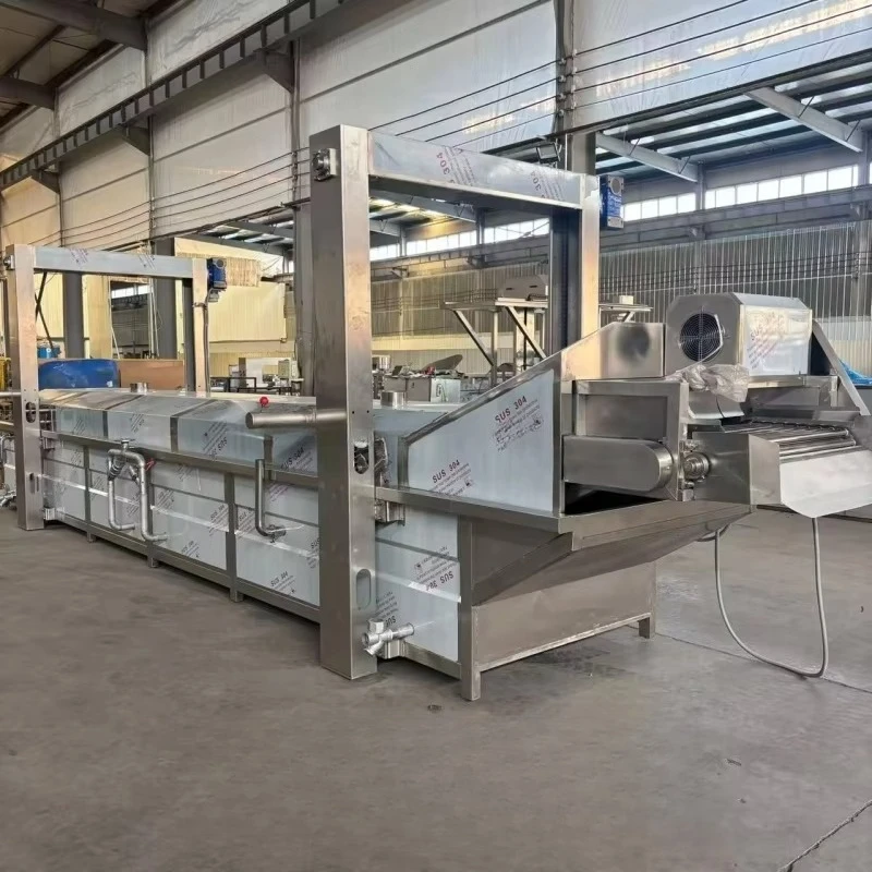 Blanching Machine Custom 8M Automatic Steam Corn Fruit Vegetable Sterilizer SUS30408 Food Pasteurizer