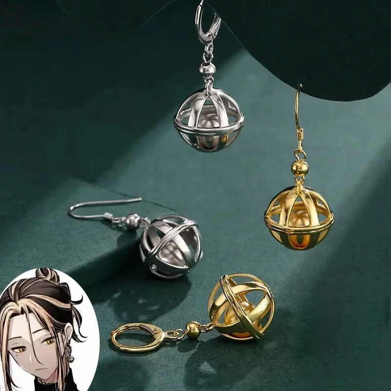 Hanemiya Kazutora Cosplay Earrings Stud Clip Daily Wear High Quality Fans Gift Jewelry Costumes Accessory