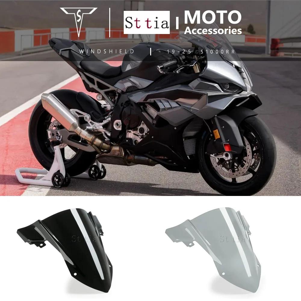 

S1000RR Increase Height Windshield For BMW S1000 RR S 1000RR 2019-2025 Motorcycle Windscreen Windproof Wind Screen Deflector
