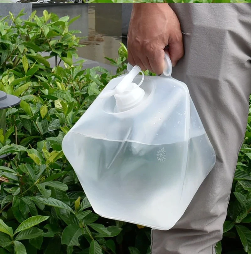 

5/10/20L Bucket Tourism Large Water Storage Container Foldable Packaging Drinking Water Tank for Outdoor Travel Picnic Hiking