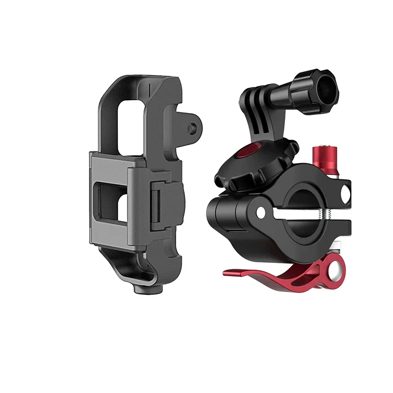 2in1 Gimbal Camera Mountain Bike Bicycle Clip Holder Adapter Border for DJI Osmo Pocket 2 / Pocket 1 Accessories