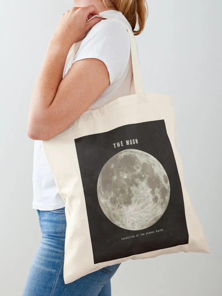 

The Moon Tote Bag tote bag men's Cloth bag Women bags personalized tote
