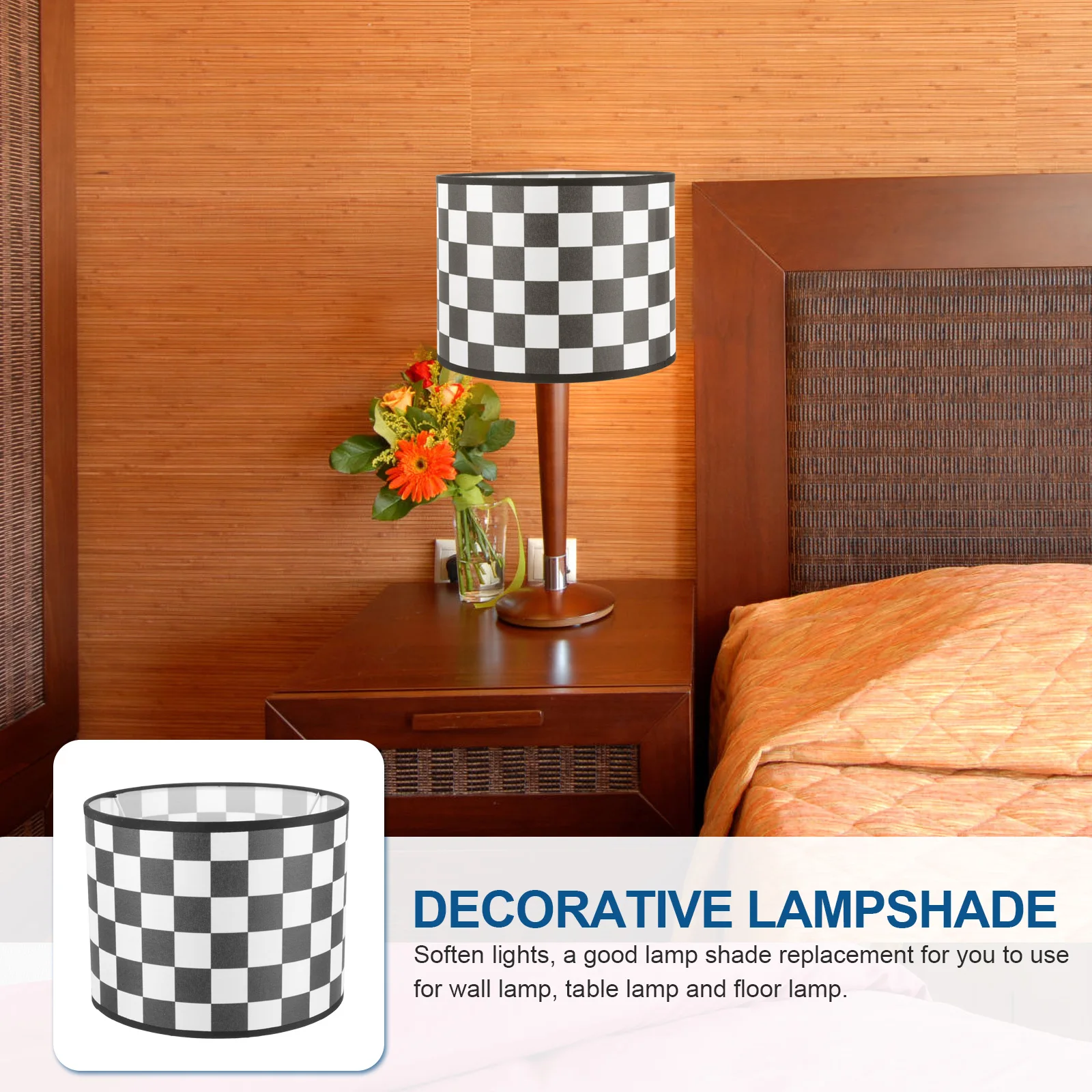 

Льняной абажур, тканевый абажур для настольной лампы, сменный цилиндр, небольшой декоративный светильник, смягчающий в помещении, защита глаз, для жизни для стола