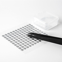 CCZ new nickel mesh earphone accessories, 10 pairs and 20 pieces, including tweezers as a gift