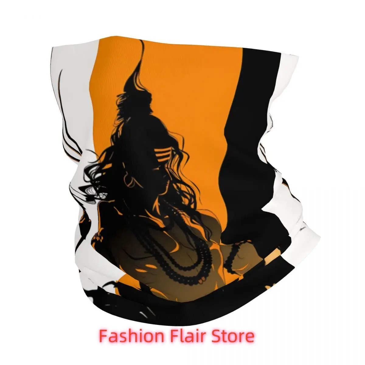 

Brahma Vishnu Shiva Bandana Neck Cover Printed Wrap Scarf Multi-use Cycling Riding for Men Unisex Thin