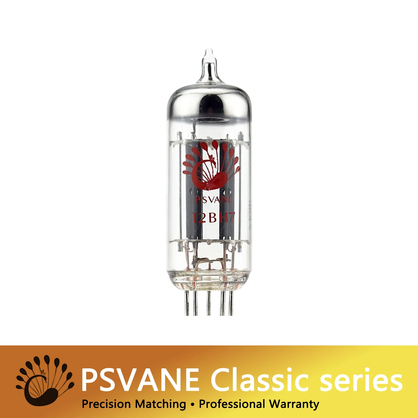 PSVANE 12BH7 Vacuum Tube | ECC99 Upgrade | HiFi Audio Amplifier Valve | Matched Pair | Classic/Driver Tube
