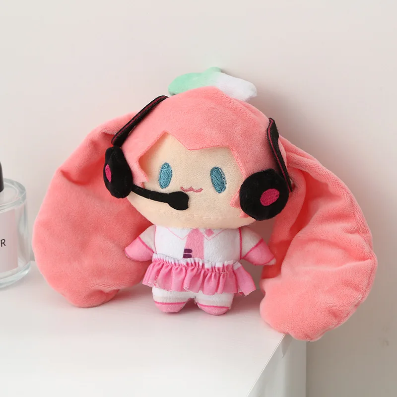 Miku Hatsune Plush Doll Keychain Stuffed Animal Toy Anime Figure Cute Birthday Gift for Girlfriend Mini Limited Edition Kawaii - view 4