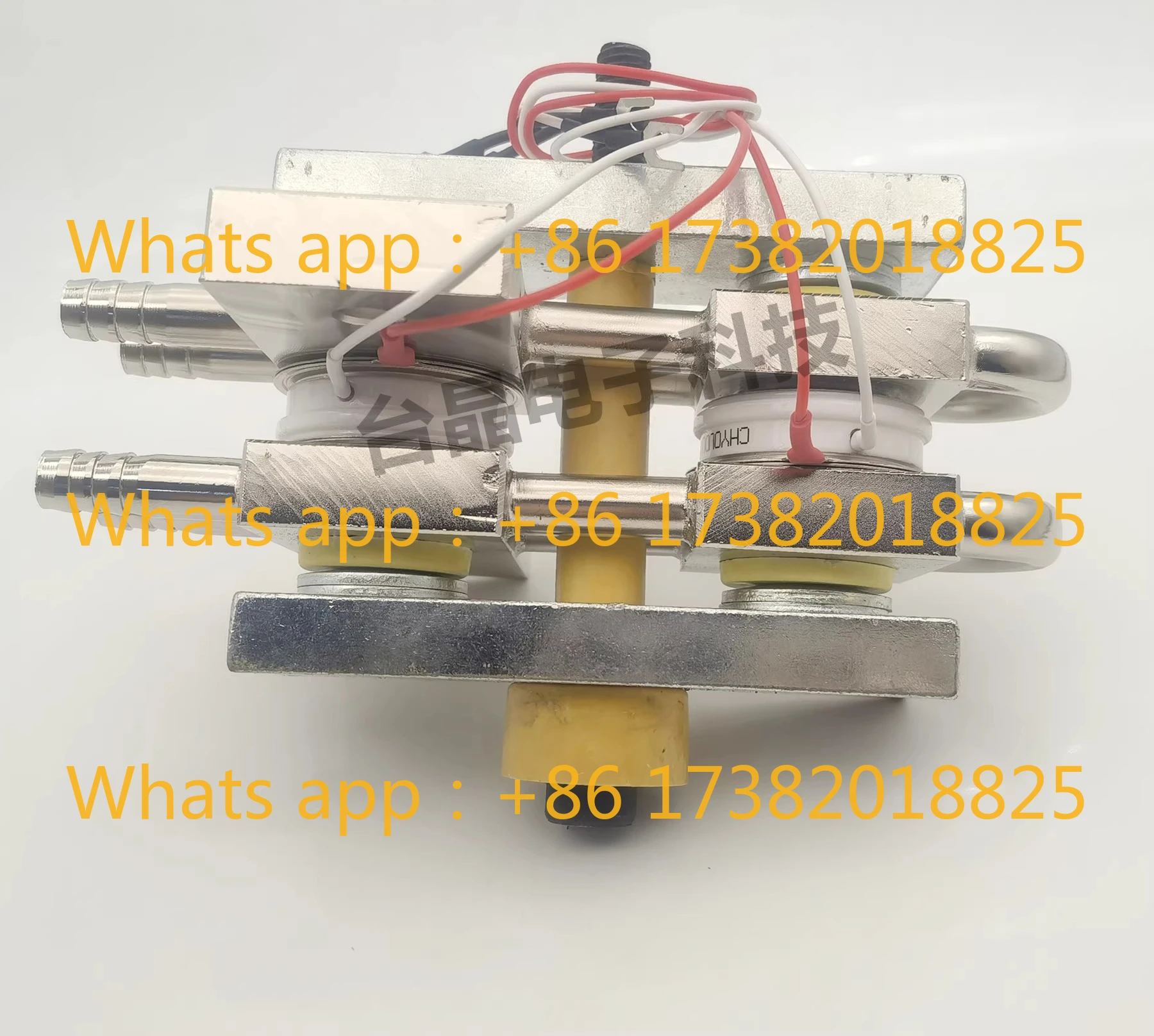 Water-cooled reverse-parallel dual silicon radiator for triac ZP KP KK KS Convex 200A-800A