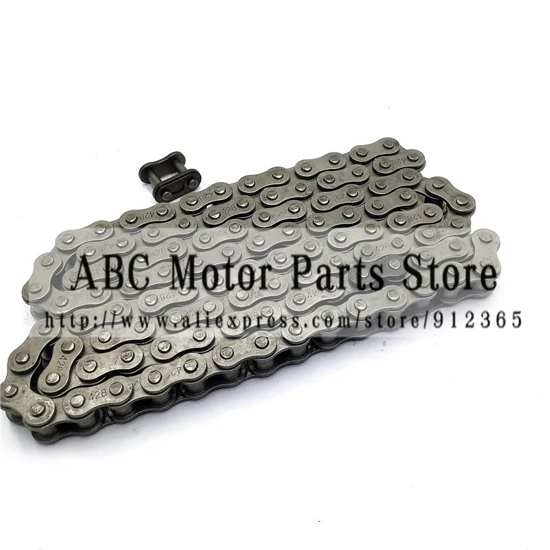 #428 102 104 106 108 110 LINKS DRIVE CHAIN WITH CHAIN RING FOR PIT PRO DIRT BIKE ATV QUAD 125cc 140cc 150cc Chinese