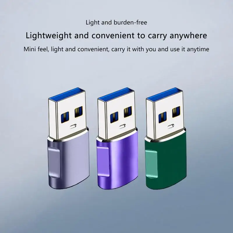 USB tipo c macho para adaptador usb fêmea, liga, supervelocidade, 5 gbps, transferência de dados para pc, laptop